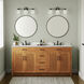 Corella 3 Light 22.4 inch Matte Black Vanity Light Wall Light